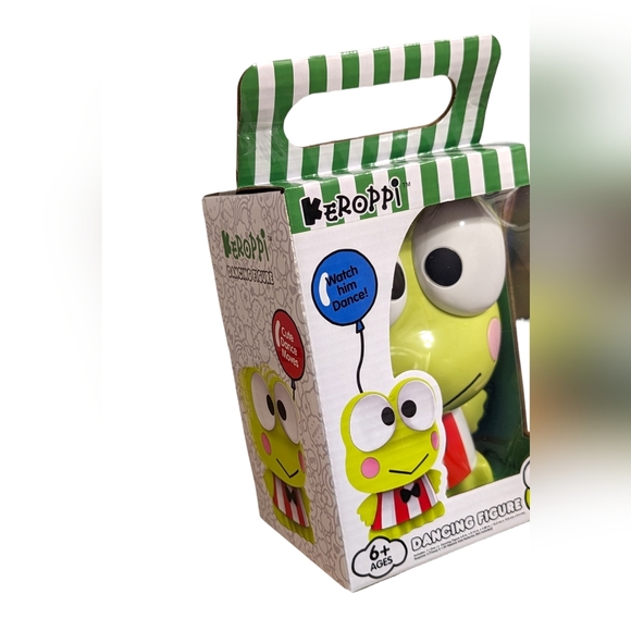 COPY - Keroppi Dancing Frog 🐸 Figure Brand Sanrio Hello Kitty NIB - Picture 3 of 7